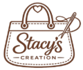 Stacy’s Creation Logo – Handmade Bag Brand Sewing Purse Logo