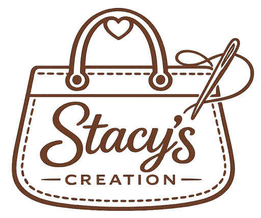 Stacy’s Creation Logo – Handmade Bag Brand Sewing Purse Logo